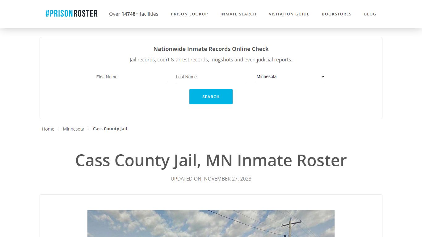 Cass County Jail, MN Inmate Roster - Prisonroster